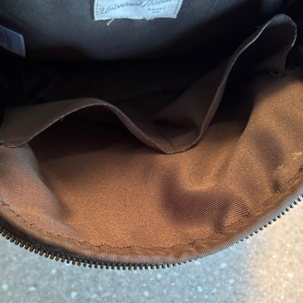 Universal Thread Dark Brown/ Olive Mini Backpack - image 7